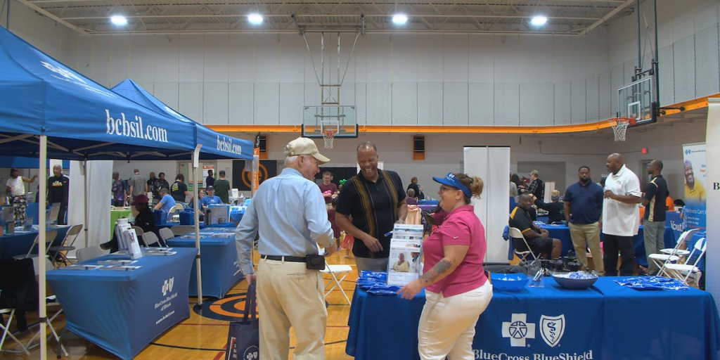 Blue Cross Blue Shield holds community health fair in Bloomington